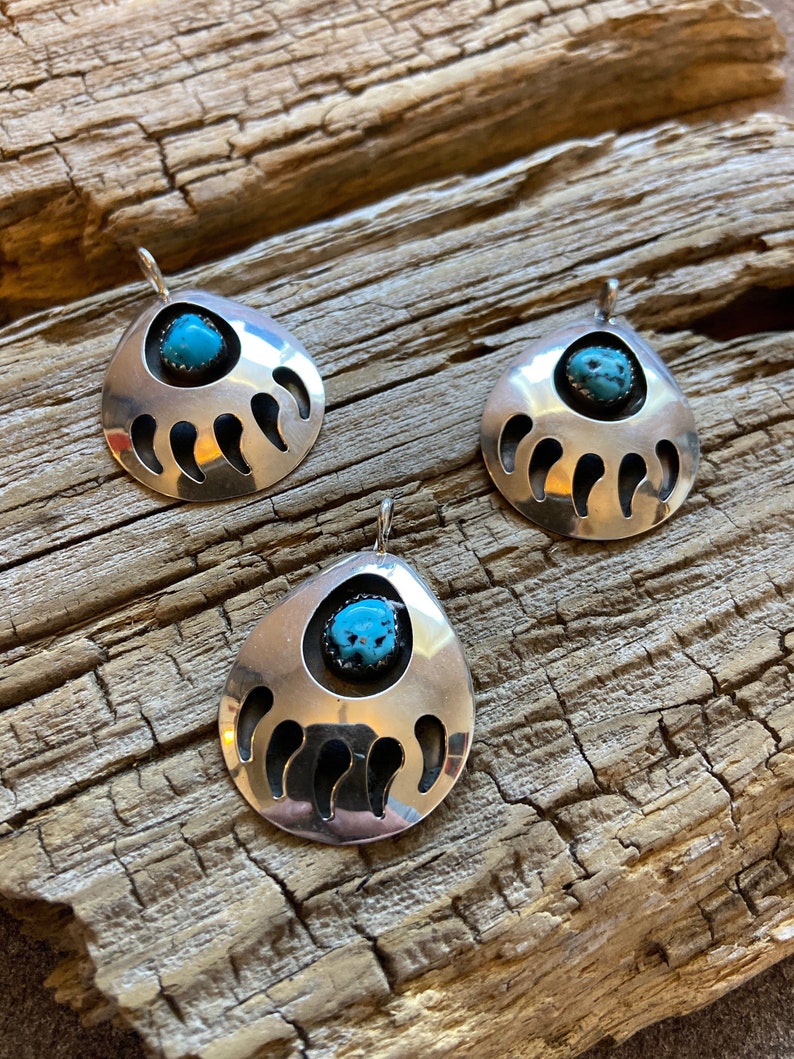 Navajo Turquoise /& Sterling Silver Pendant