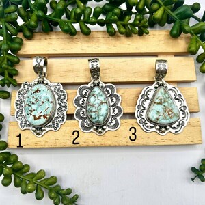 Randy Boyd Highgrade Dry Creek & Sterling Silver Pendant