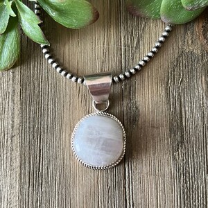 Reda Galvan Moonstone & Sterling Silver Pendant
