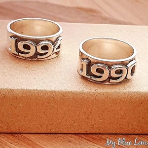 Birth Year Ring Custom Made