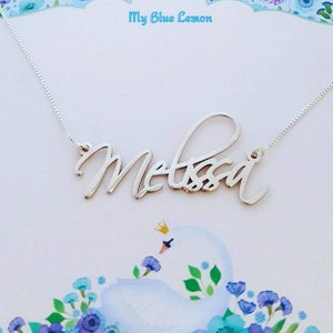 Large Size Name Necklace Melissa Style