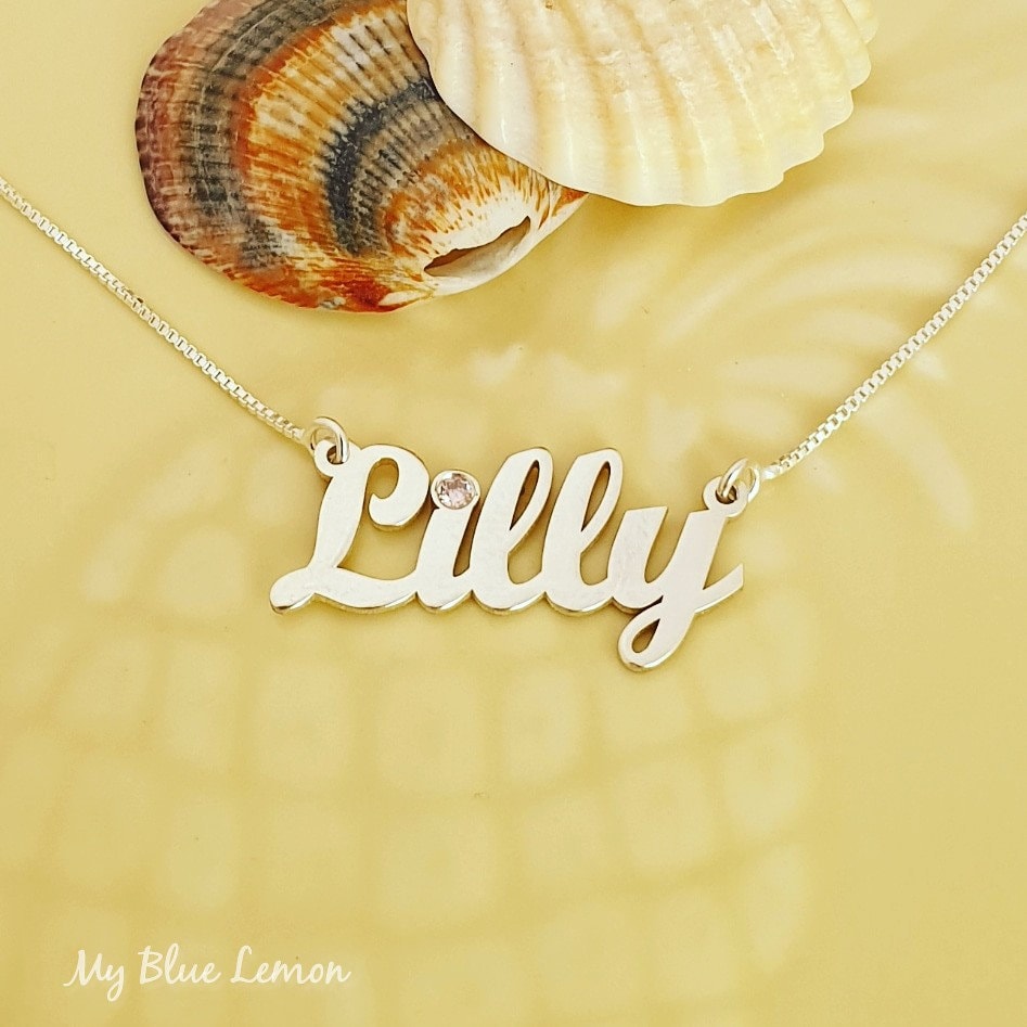 Lily necklace name deals