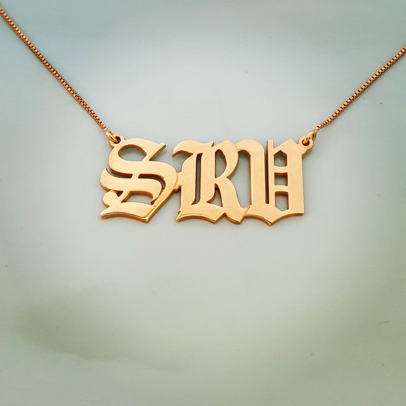 Mens nameplate necklace Clearance