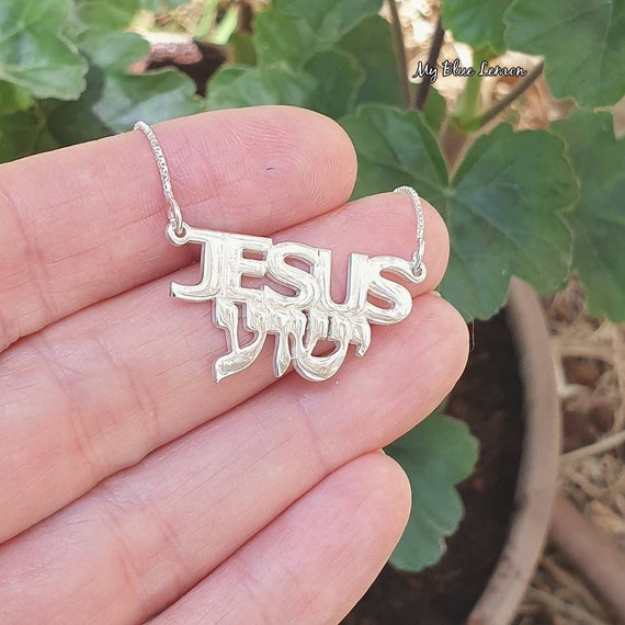Jesus outlet name necklace