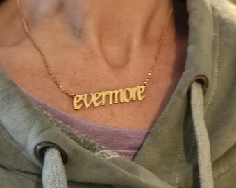 Lower Case Necklace S-XL 18k Gold Plated