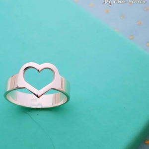 Silver Heart Ring