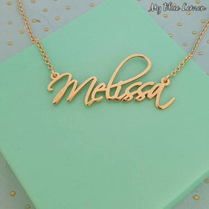Melissa Style Custom Made Name Tag