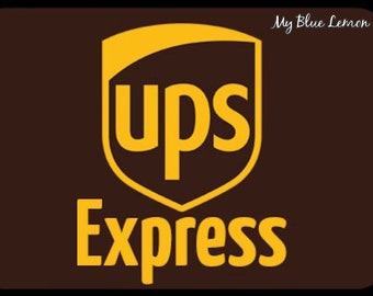 UPS Express Shipping Upgrade: 2-5 Day Delivery