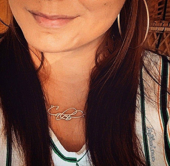 Personalized Chain Name Necklace Sterling Silver Karyn