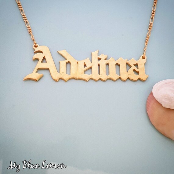 Men's Name Necklace ORDER ANY NAME 