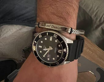 Stainless Steel Personalized Bracelet for Men