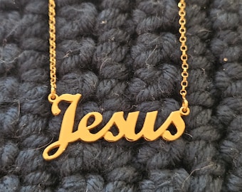 Jesus in Gold 18mm Capital