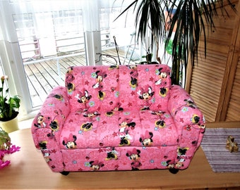 Kleinkindermöbel Polstercouch für unsere Kleinsten: Minnie Mouse