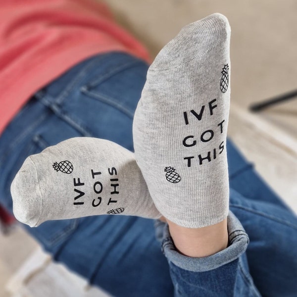 IVF Transfer Socks Lucky IVF Got This Gift