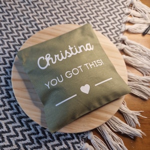Handmade Customised Personalised Wheat Bag Heat Pack, Eye Pillow, Removable Washable Cover, Unscented or Lavender, Cold Pack