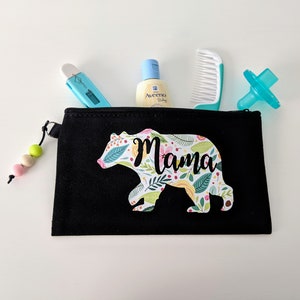 Mama Hospital Bag | Baby Hospital Bag | Mommy Hospital Bag | Mom Hospital Bag | Mom Hospital Pouch | Mommy Bag | Mama Bear Pouch | Mama Bear