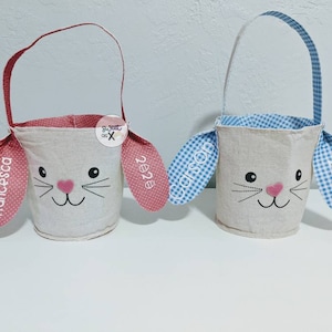Easter Bunny Baskets, Easter baskets, Personalized Easter, Easter, Easter bag, Easter gifts, Bunny bag