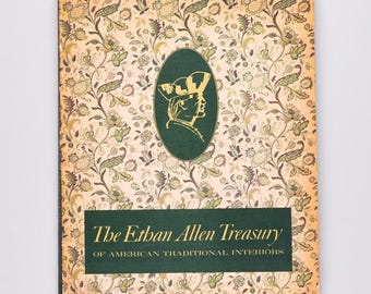 Vintage 60s Mid Century DECORATING BOOK Lot Ethan Allen Catalog