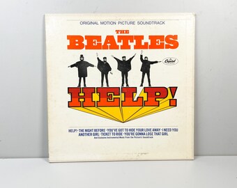 The Beatles Help Lp Etsy