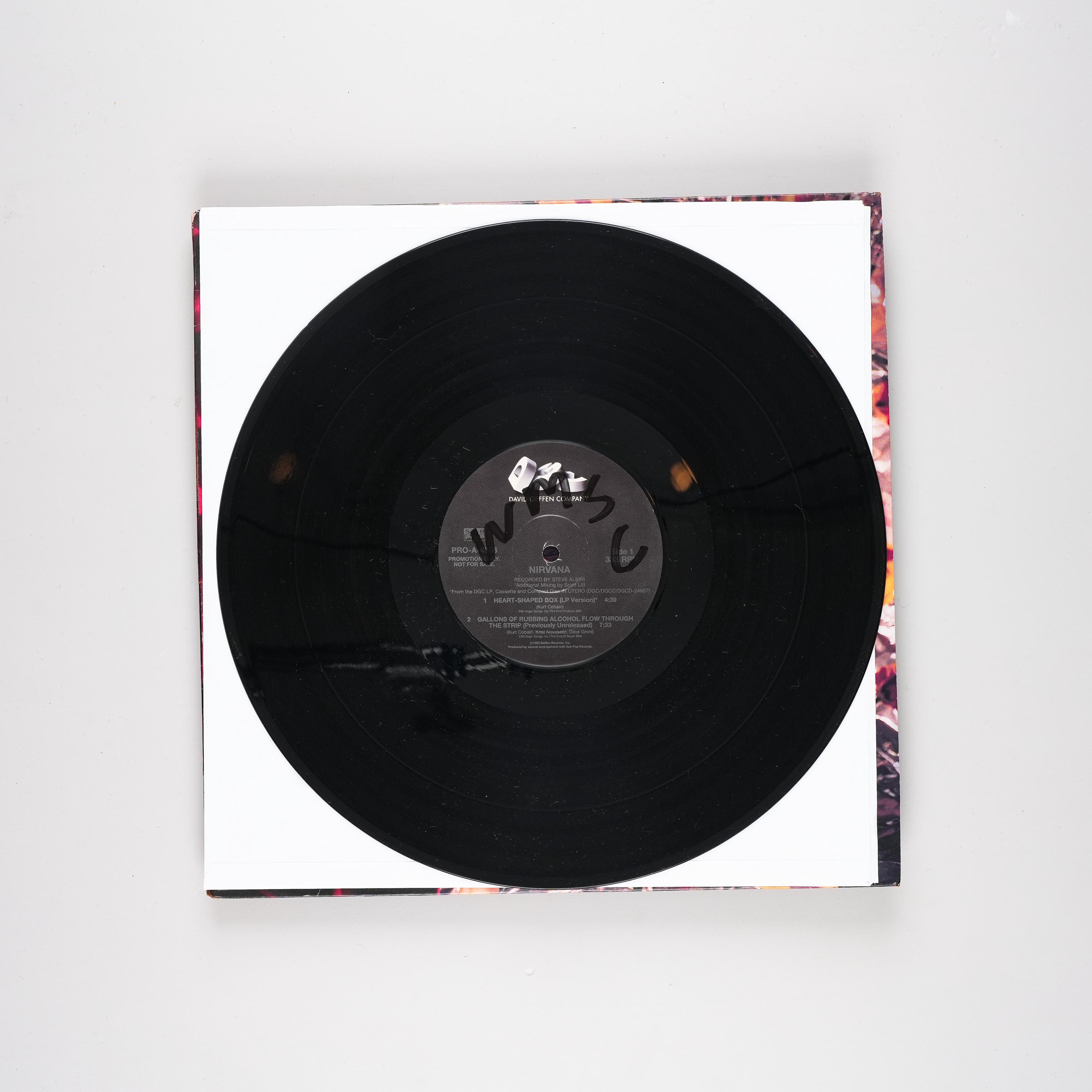 Nirvana - Heart-shaped Box - Vinyl LP Record - 1993 - Etsy