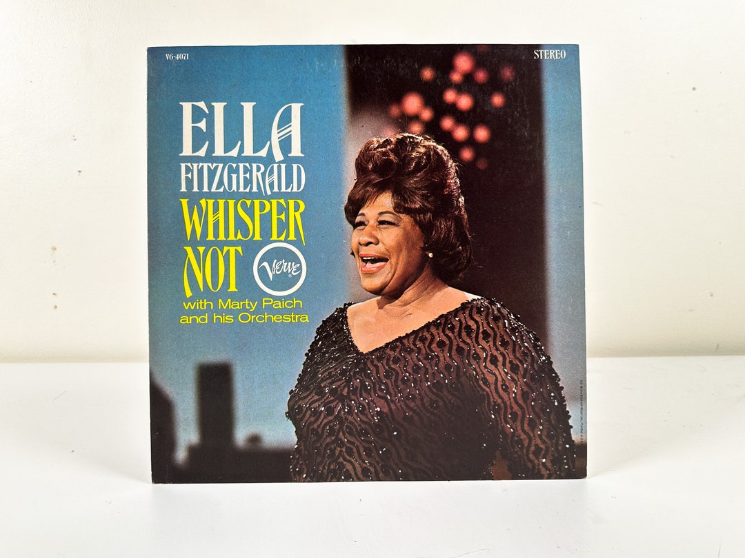 Ella Fitzgerald With Marty Paich and His Orchestra Whisper Not