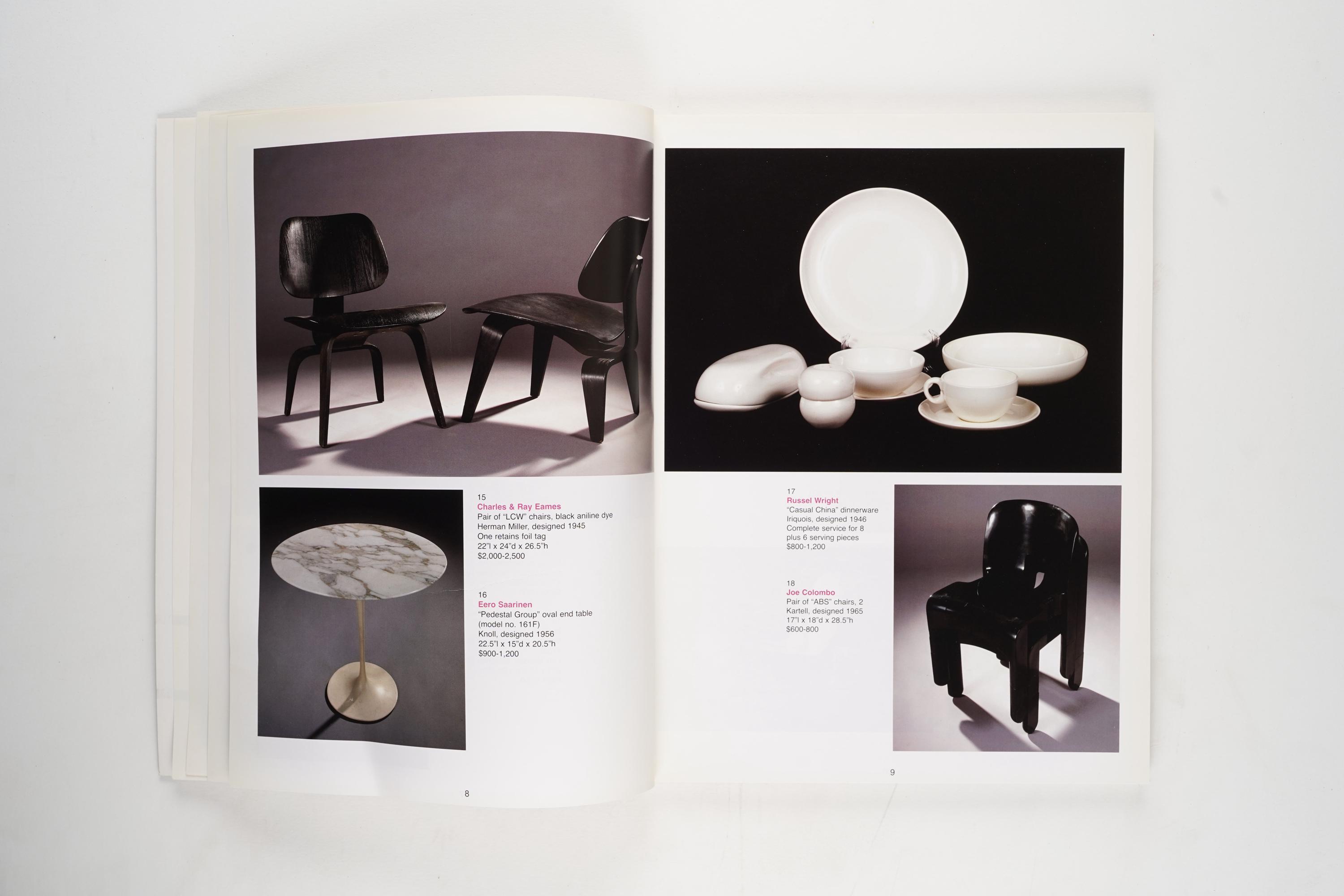 Modern Design by LAMA Rare Auction Catalog - Etsy