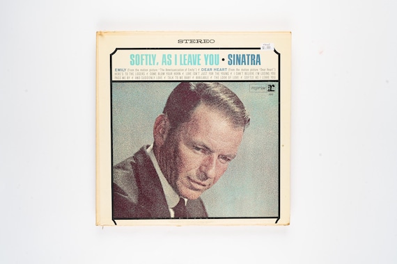 Sinatra - Softly, As I Leave You - Vinyl LP Record - 1964