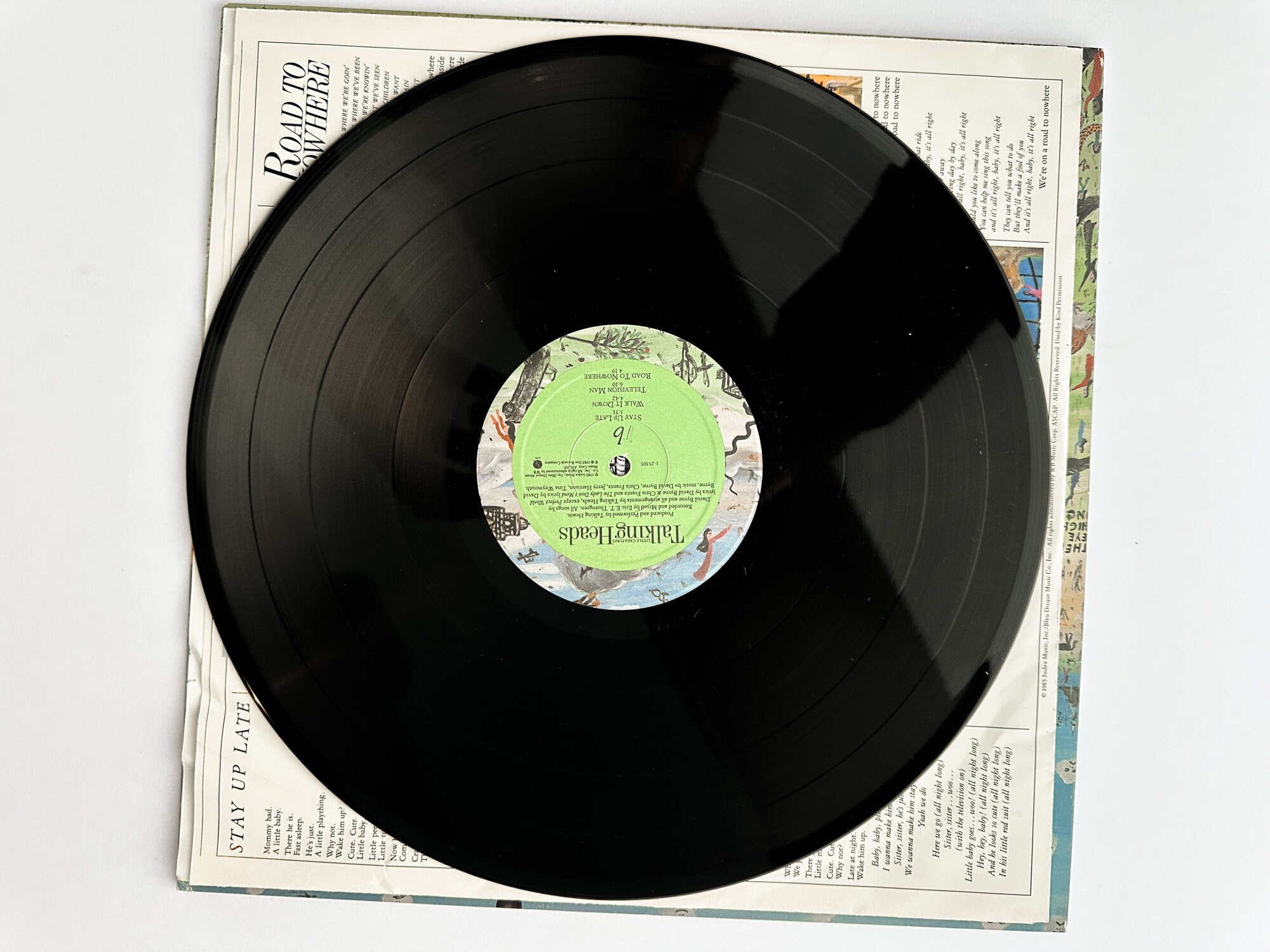 トーキング・ヘッズ - リトル・クリーチャーズ - ビニール LP レコード