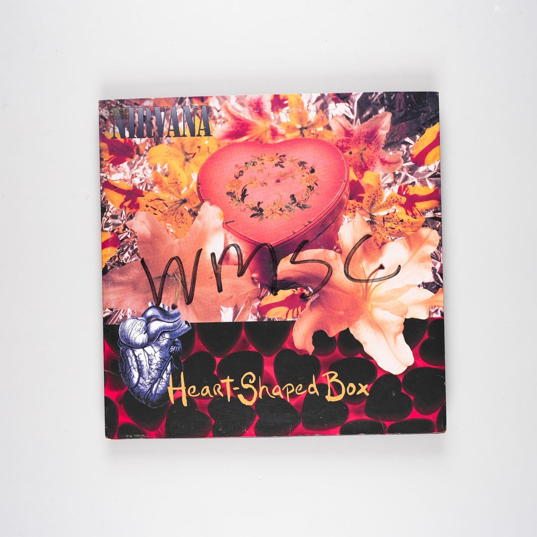 洋楽 Nirvana/Heart-Shaped Box(1993) Nirvana - HEART SHAPED BOX CD UK GEFFEN 1993 - Amazon.com Music