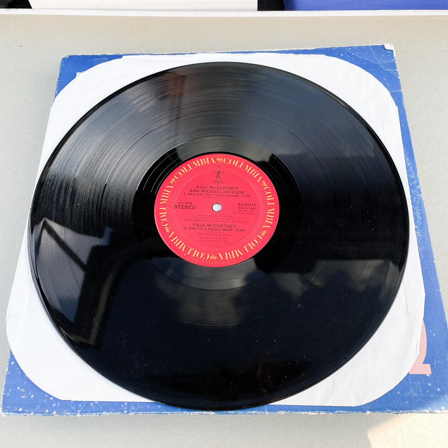 Paul McCartney & Michael Jackson Say Say Say Vinyl LP Etsy