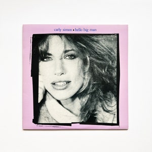 Carly Simon - Hello Big Man - Vinyl LP Record - 1983