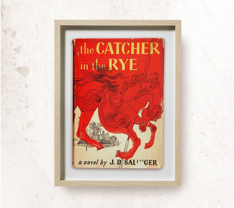 The Catcher in the Rye by J. D. Salinger First Edition Book Etsy