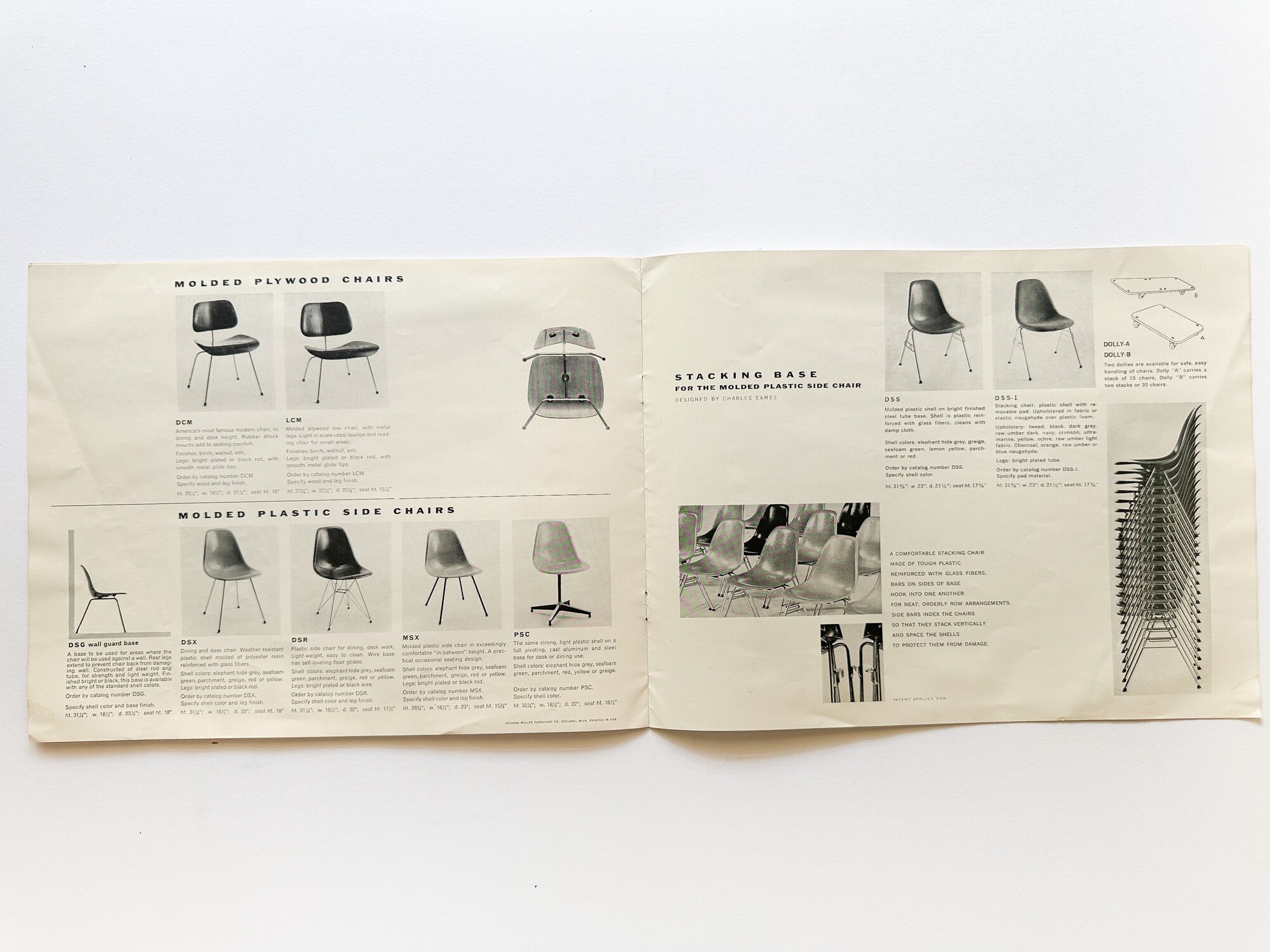 Herman Miller Eames Chairs Catalog Rare 1961 Edition - Etsy