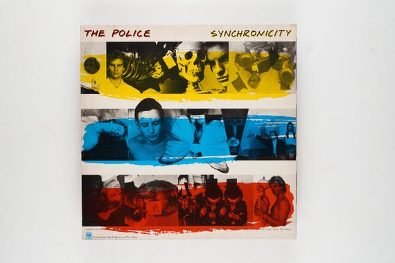 ポリス　THE POLICE SYNCHRONICITY 直筆サイン入りレコード ポリス THE POLICE SYNCHRONICITY 直筆サイン入りレコード 2025年最新