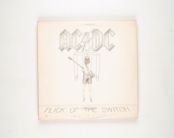 ACDC, Flick of the Switch / Vinyl - Etsy Canada