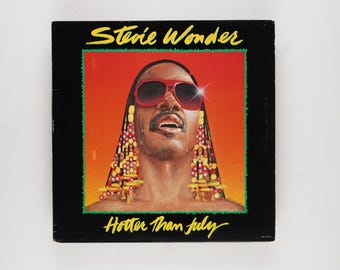 Stevie Wonder - Hotter Than July - Vinyl LP Record - 1980 - Etsy