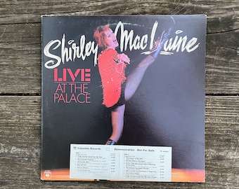 Shirley MacLaine - Live At The Palace - Vinyl-LP-Schallplatte - 1976