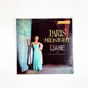 リアン・ウィズ・ザ・ボエーム・バー・トリオ - パリ・ミッドナイト - ビニール LP レコード - 1957