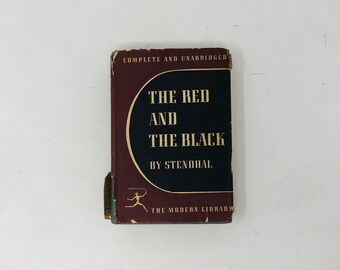 The Red and The Black By Marie-Henri Beyle (De Stendhal) Rare 1953 Edition