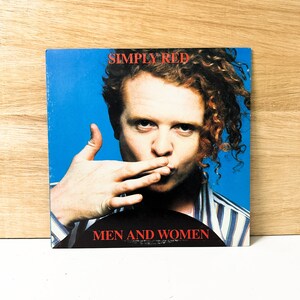 Simply Red - Men And Women - Vinyl LP Record - 1987