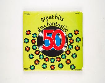 Great Hits Of The Fantastic 50s - Disque vinyle LP - 1973