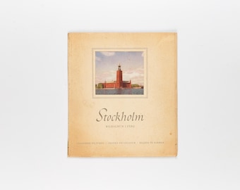 Stockholm: Picture Album in Color 1949 Edition