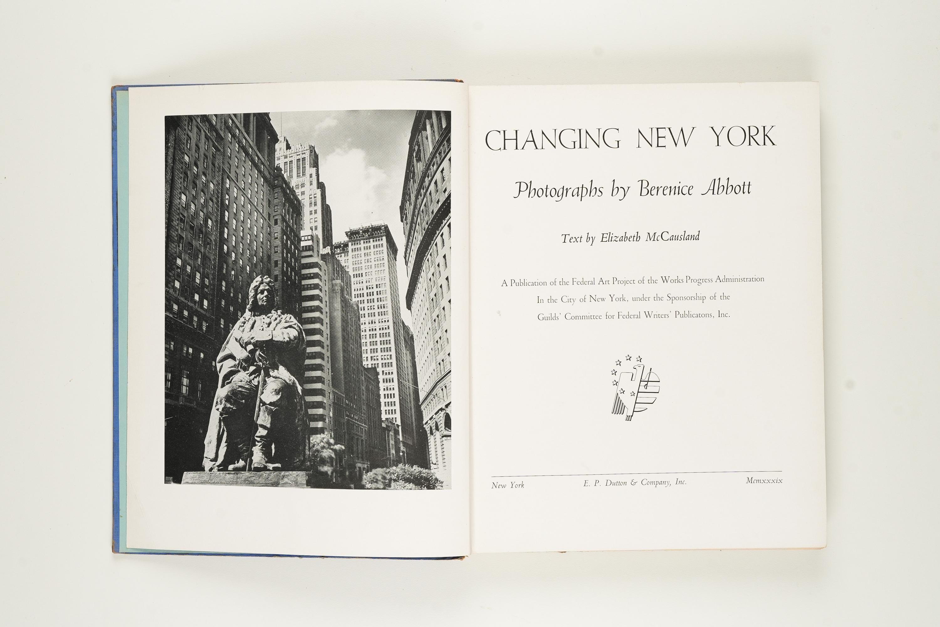 Changing New York by Berenice Abbott 1939 Rare First Edition - Etsy
