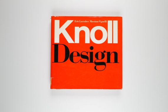 Knoll Design by Eric Larrabee Massimo Vignelli Rare 1990 Edition