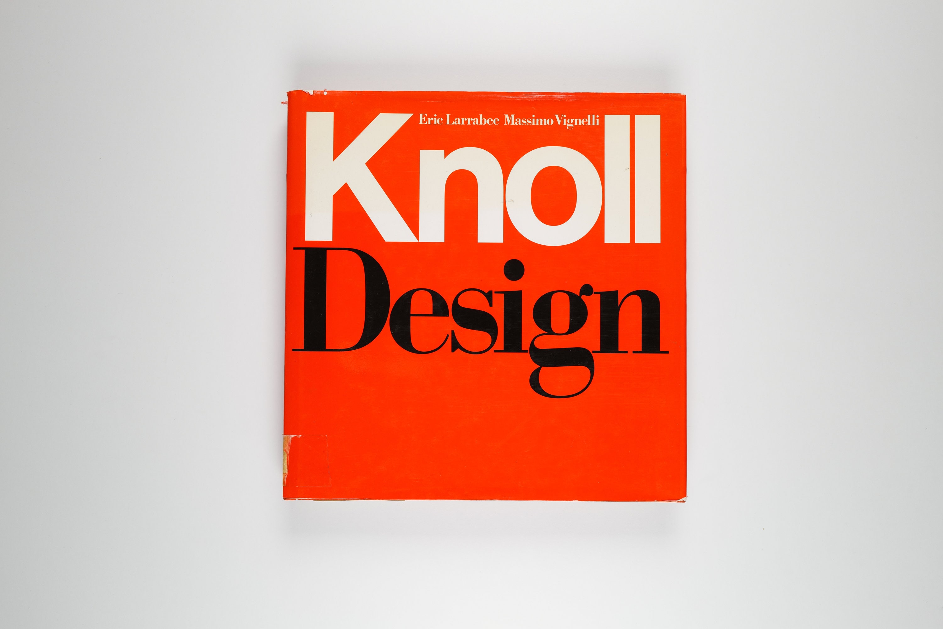 Knoll Design by Eric Larrabee Massimo Vignelli Rare 1990 Edition