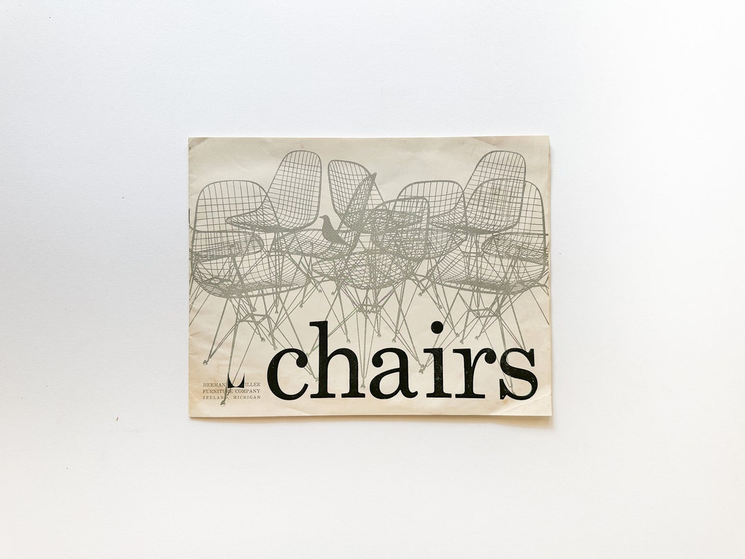 Herman Miller Eames Chairs Catalog Rare 1961 Edition - Etsy