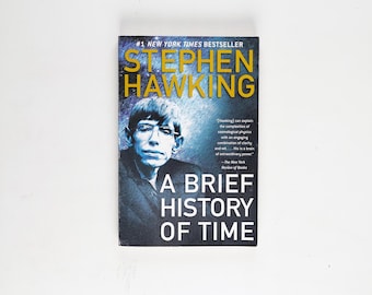Une brève histoire du temps par Stephen Hawking Rare édition 1988