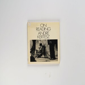 On Reading by André Kertész Rare 1982 First Edition