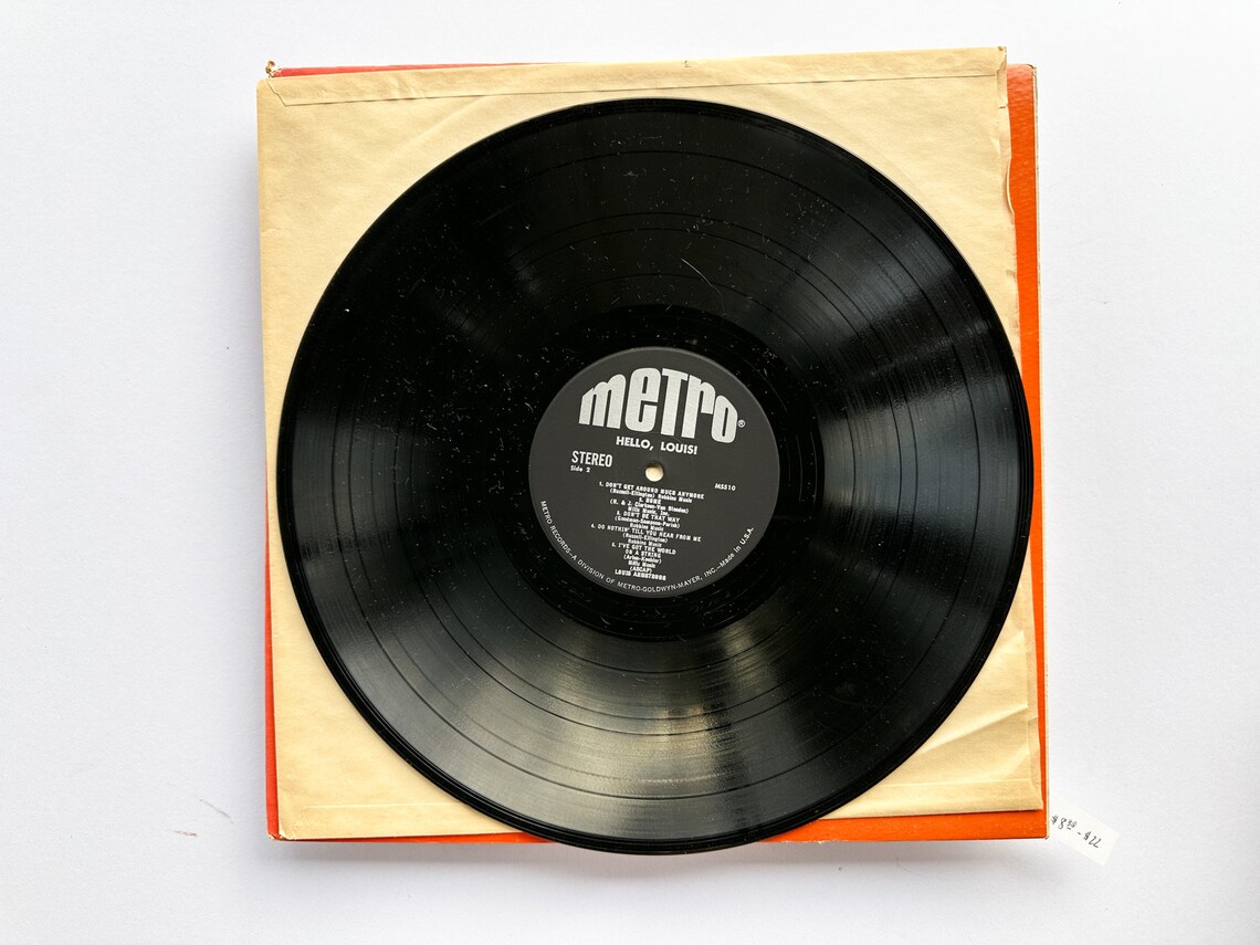 Louis Armstrong - Hello, Louis! - Vinyl LP Record - 1965, photo 3 of 3