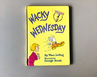 Wacky Wednesday by Dr. Seuss 1974 First Edition